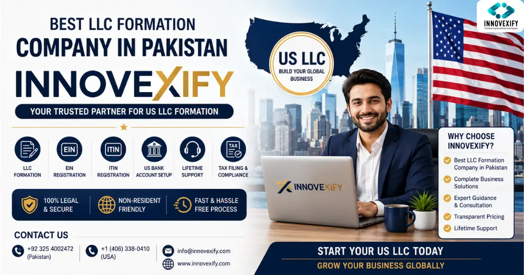 Best LLC Formation Company in Pakistan 2026 – Innovexify