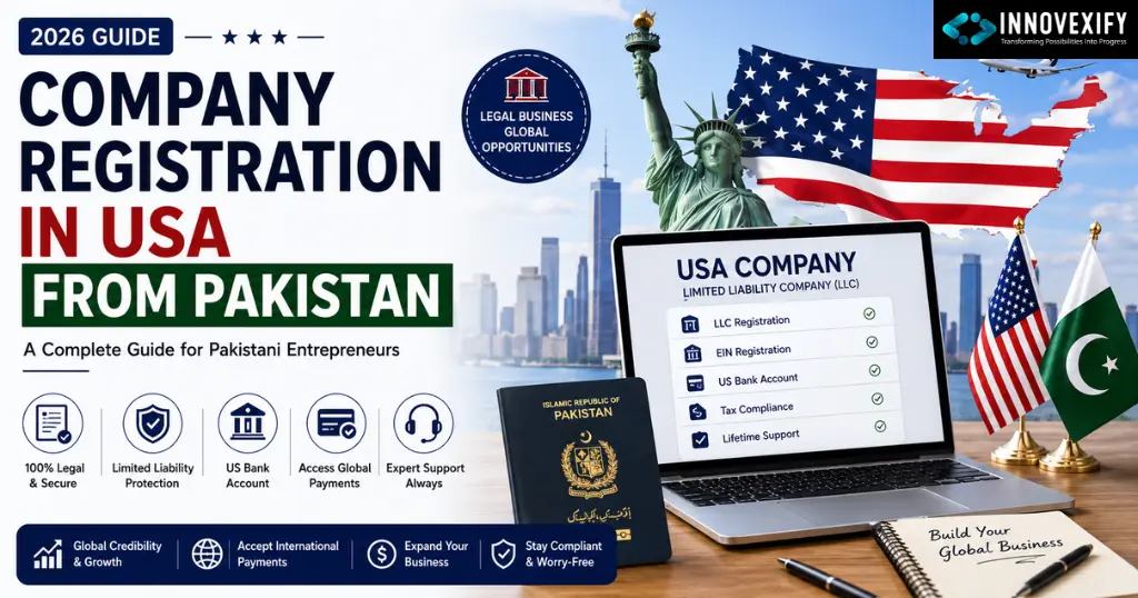 Company Registration in USA from Pakistan