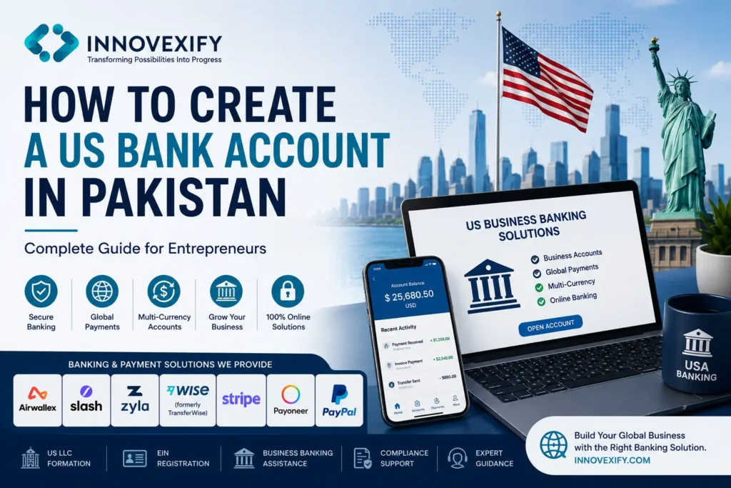 How to Create a US Bank Account in Pakistan
