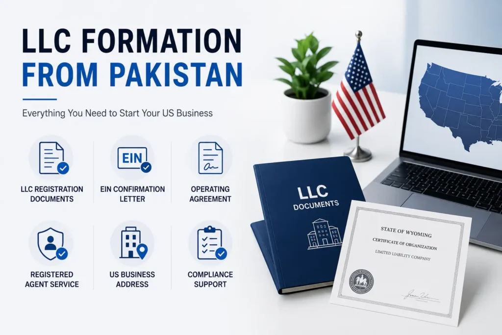 LLC Formation from Pakistan: Best Guide to Registering a US LLC