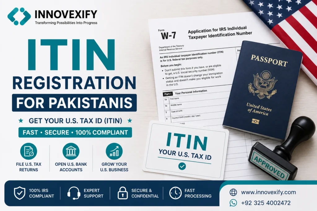 ITIN Registration for Pakistanis: Complete Guide