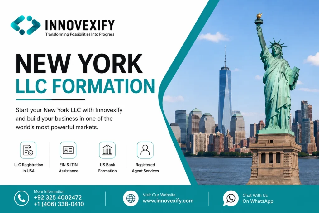 New York LLC Formation: Register Your New York LLC with Innovexify