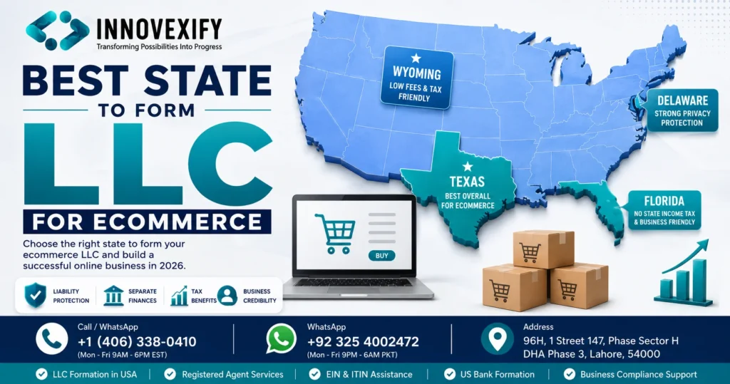 Best state to form LLC for ecommerce