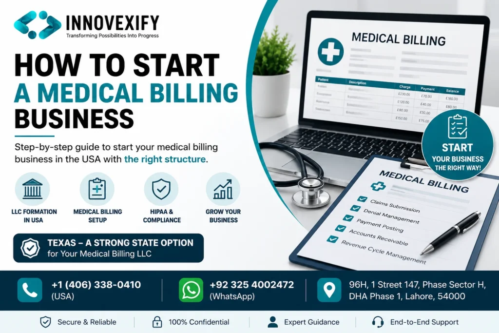 How to start a medical billing business with LLC formation and HIPAA compliance planning