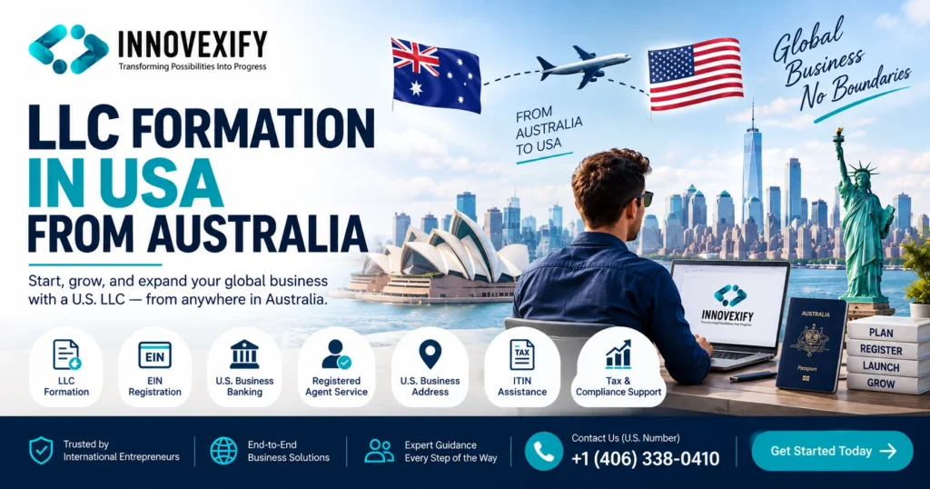 LLC formation in USA from Australia for Australian entrepreneurs