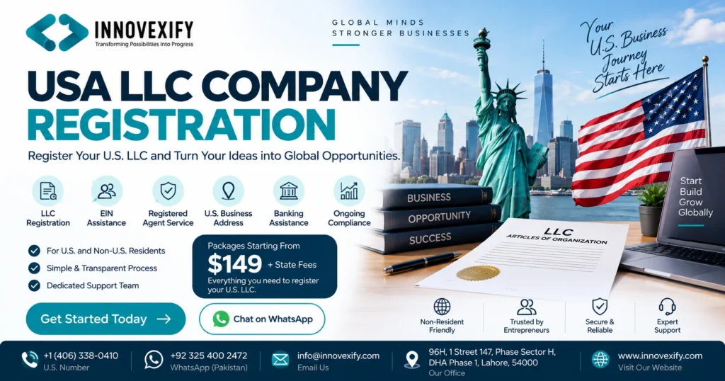 USA LLC company registration for U.S. and non-resident entrepreneurs